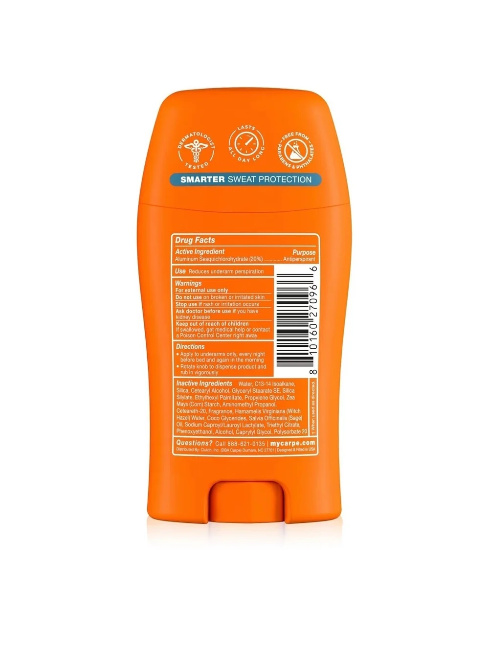 Mountain Breeze Kids Antiperspirant Deodorant Stick - Orange (2)